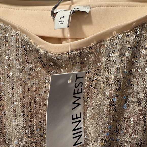 Nine West Sequin Trousers - Picture 3 of 5
